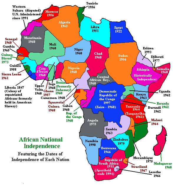 Africa National Independence