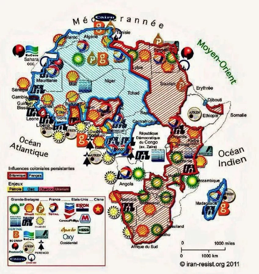 Corporation Control of Africa Resources